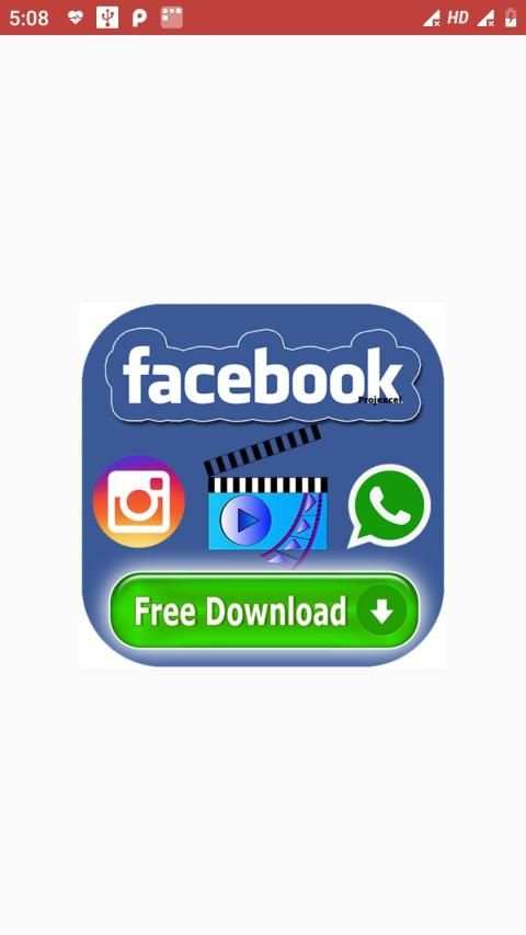 Video Downloader For Facebook Instagram WhatsApp स्क्रीनशॉट 5