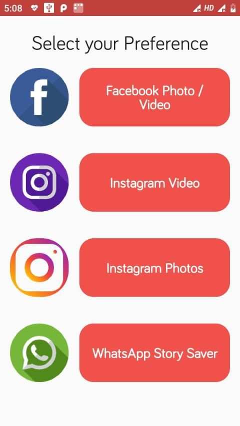 Video Downloader For Facebook Instagram WhatsApp screenshot 3