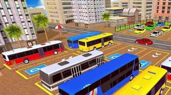 Bus Parking 3D - Bus Simulator driving screenshot 4