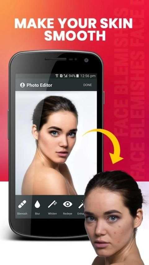 Face Blemishes Cleaner & Photo Scars Remover screenshot 1