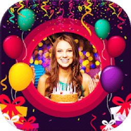 Birthday Photo Frame With Name Latest Design 2020 आइकन
