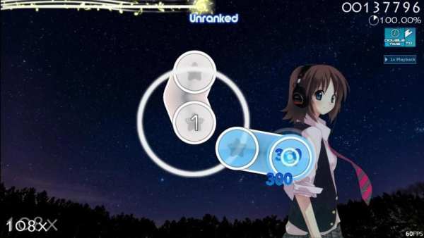 Opsu!(Beatmap player for Android) screenshot 4