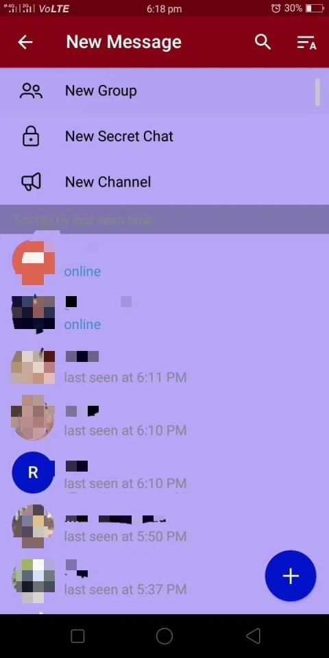 Messenger TK screenshot 2