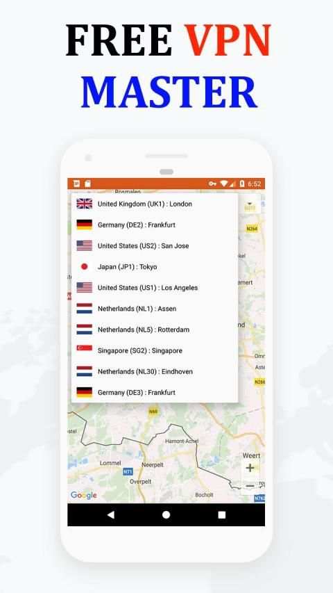 EasyConnect VPN Master Free vpn Unlimited Servers screenshot 5