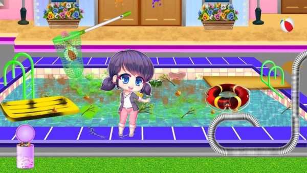 Lady Doll Makeover Room : Clean – Fashion – Game screenshot 3