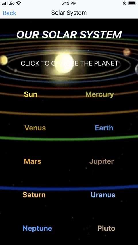 Solar System स्क्रीनशॉट 4