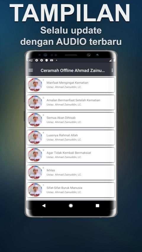 Ceramah Offline Ahmad Zainuddin, LC. screenshot 6