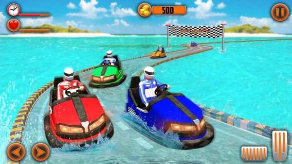 Bumper Car Crash Stunt Driving - Impossible Track screenshot 2
