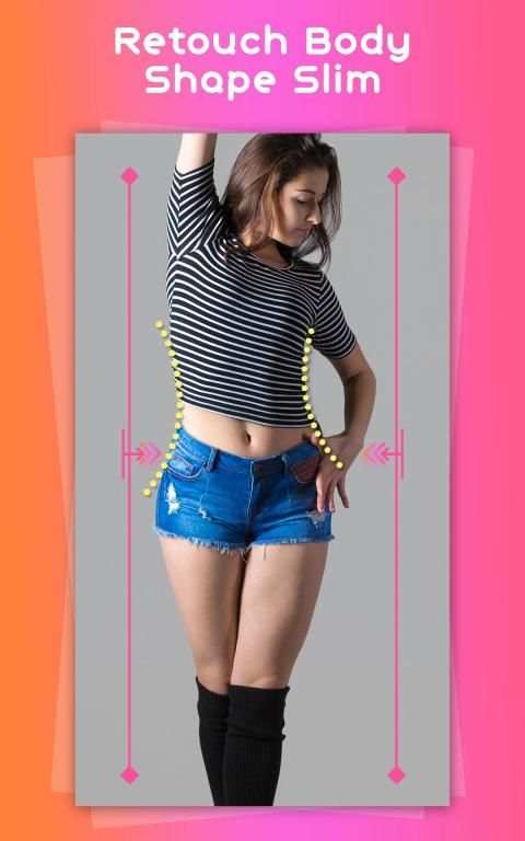 Retouch Body Shape Slim स्क्रीनशॉट 1