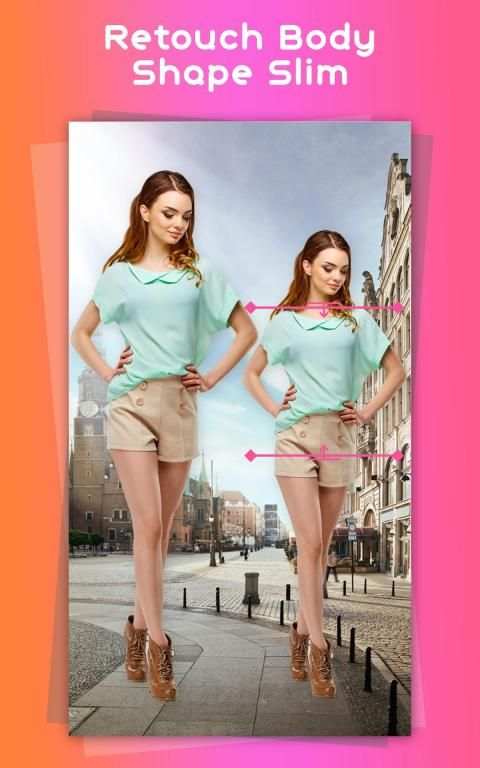 Retouch Body Shape Slim स्क्रीनशॉट 4