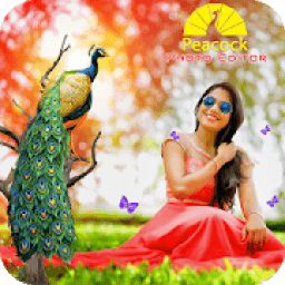 ikon Peacock Photo Editor : Photo Frame