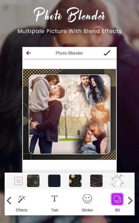 Multiple Photo Blender - Photo Mixer स्क्रीनशॉट 5