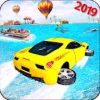 Water Surfer Beach Car Floating Race Game