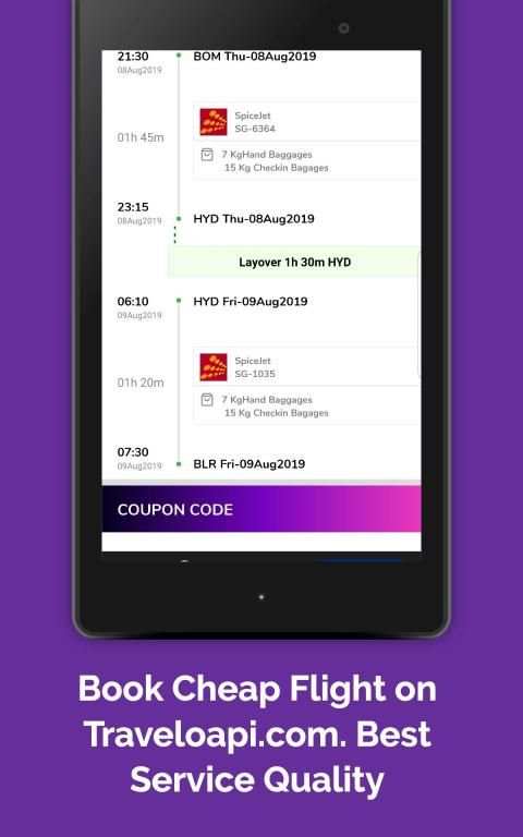 Traveloapi - Flight, Hotel, Bus, Recharge & More screenshot 1