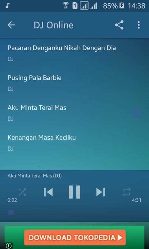 Kumpulan Lagu DJ screenshot 1