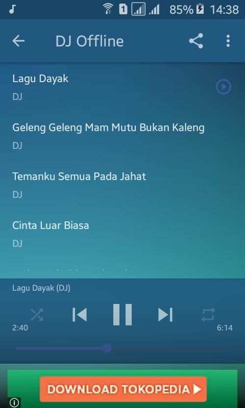 Kumpulan Lagu DJ screenshot 2