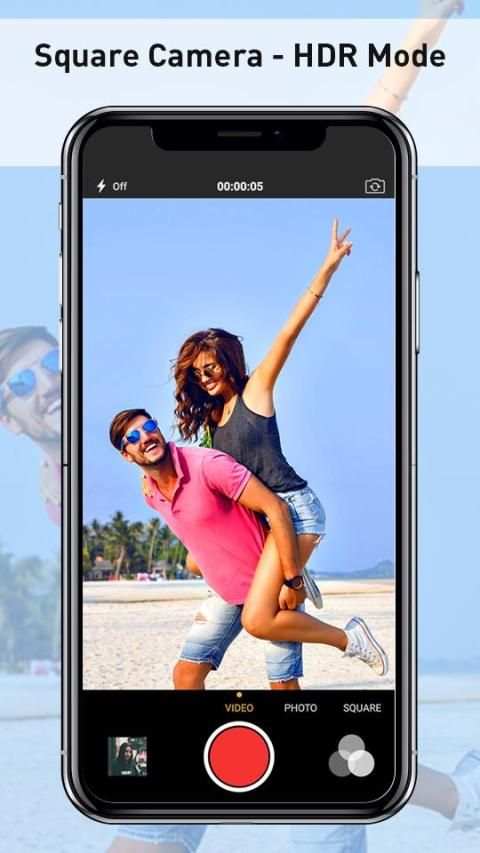 Selfie Camera iPhone X - OS 12 Camera screenshot 3