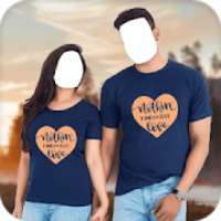 Couple T Shirt Photo Editor - couple t shirt