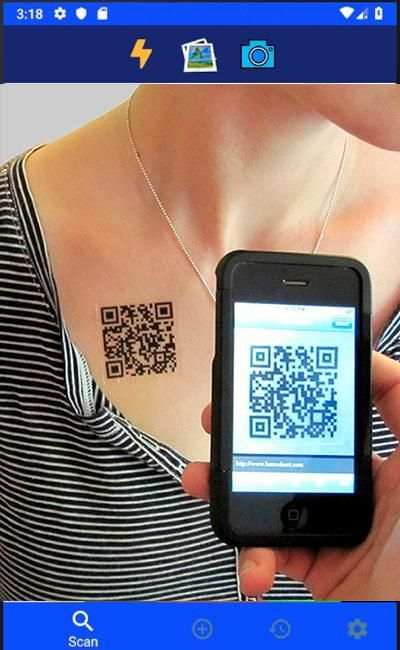 Lector QR y código de Barras gratis screenshot 2