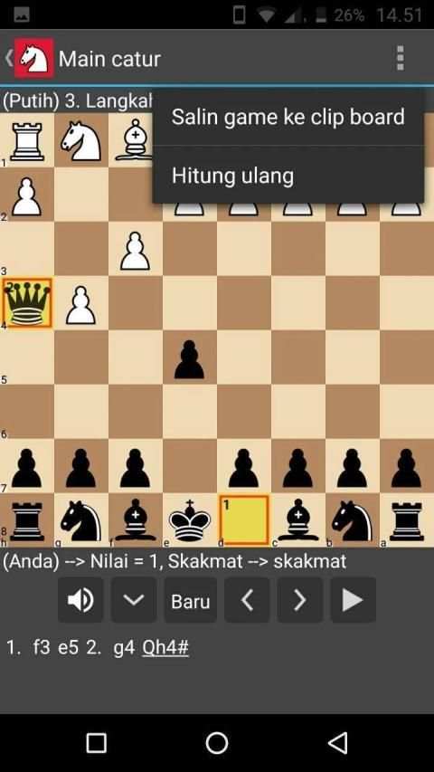 Catur Super Duper Indonesia screenshot 1