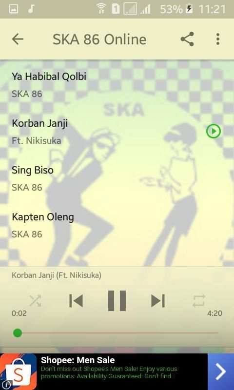 Reggae SKA 86 Offline screenshot 1
