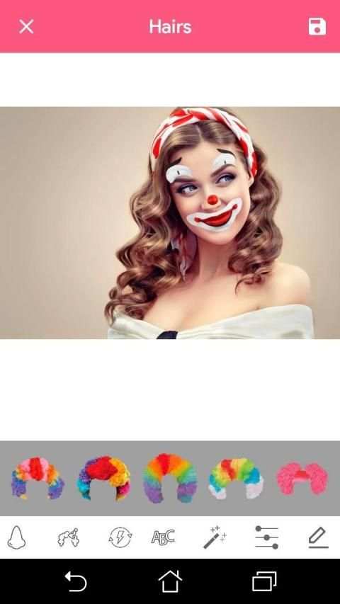 Joker mask photo editor screenshot 4