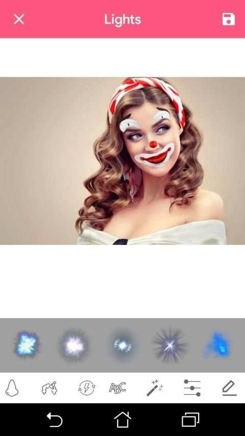 Joker mask photo editor screenshot 1