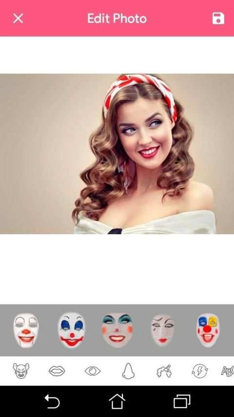 Joker mask photo editor screenshot 7