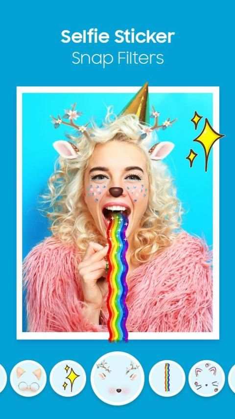 Sweet Snap Selfie Camera - Filter & Sticker Camera screenshot 4
