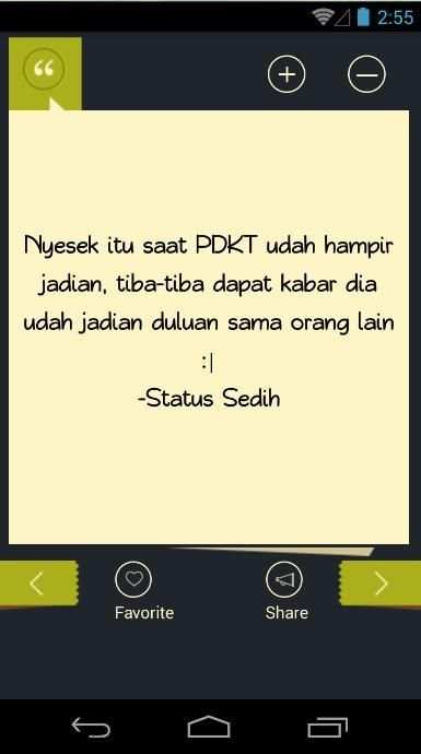 Update Status Keren screenshot 1