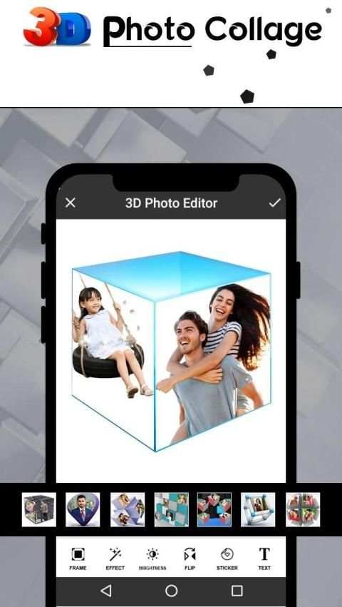 Photo Collage with 3D Layouts screenshot 5