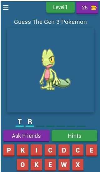 Pokemon Master Quiz Generation 3 screenshot 7