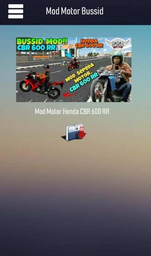 Mod Motor Bussid V 3.0 screenshot 1