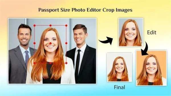 Passport & Id Photo Resizer And Crop screenshot 1