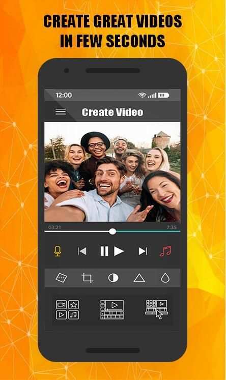 Video Editor & Video Maker With Add Music, Images screenshot 4
