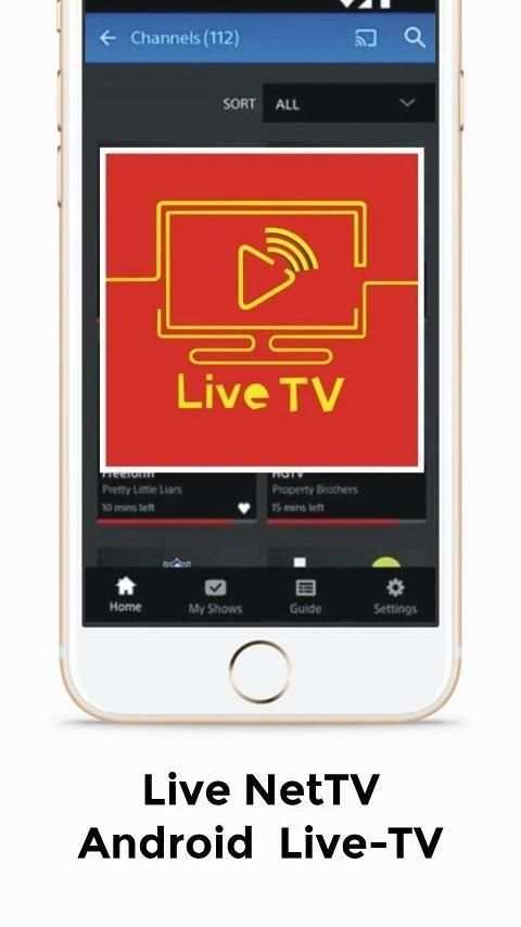 Live NetTV Andriod - Free Live TV Channel Info स्क्रीनशॉट 3