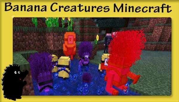 Mod Banana Creatures Minecraft screenshot 1