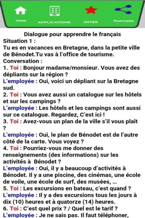 Français facile niveau intermédiare B1 скриншот 1