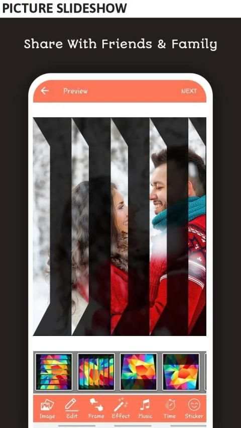 Picture Slideshow with animation screenshot 1