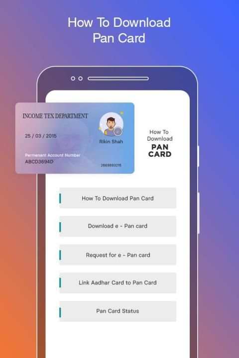 How To Download Pan Card screenshot 2