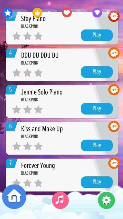 BLACKPINK Piano Tiles KPOP screenshot 7