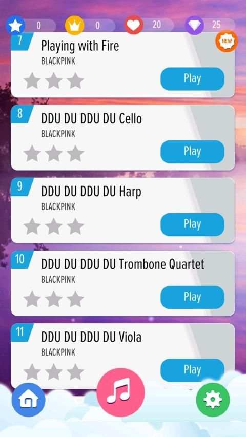 BLACKPINK Piano Tiles KPOP screenshot 6