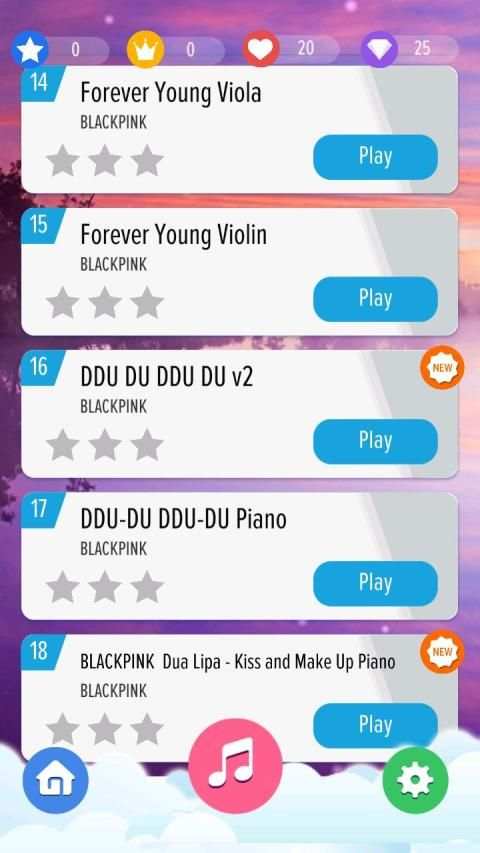BLACKPINK Piano Tiles KPOP screenshot 5