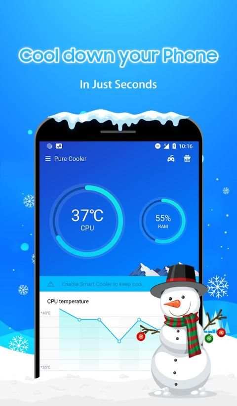 Pure Cooler screenshot 2
