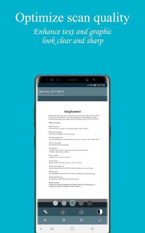 King Scanner - PDF Scanner by Camera screenshot 11