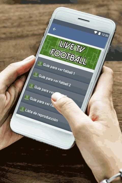 Stream Live TV Online Free Soccer Guide Football screenshot 5