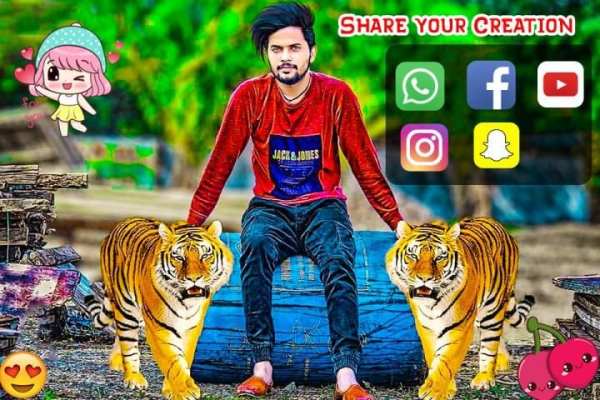 Tiger Photo Editor - Background Changer screenshot 7