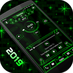 ikon Radical Launcher 2019 - Hi-tech theme