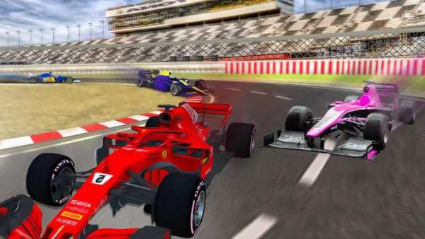 Fast Formula Car Driving Simulator screenshot 3