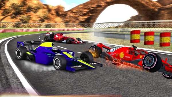 Fast Formula Car Driving Simulator स्क्रीनशॉट 1